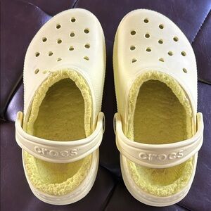 CROCS Kids Bright Yellow Slippers